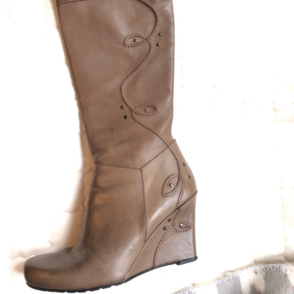 Leather Italian boots